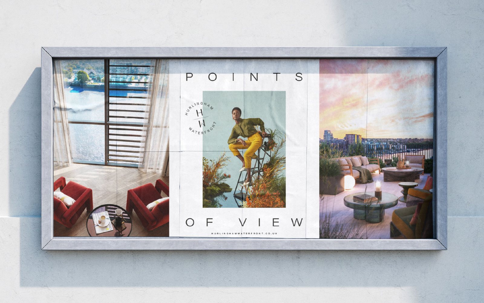 Hurlingham Waterfront billboard