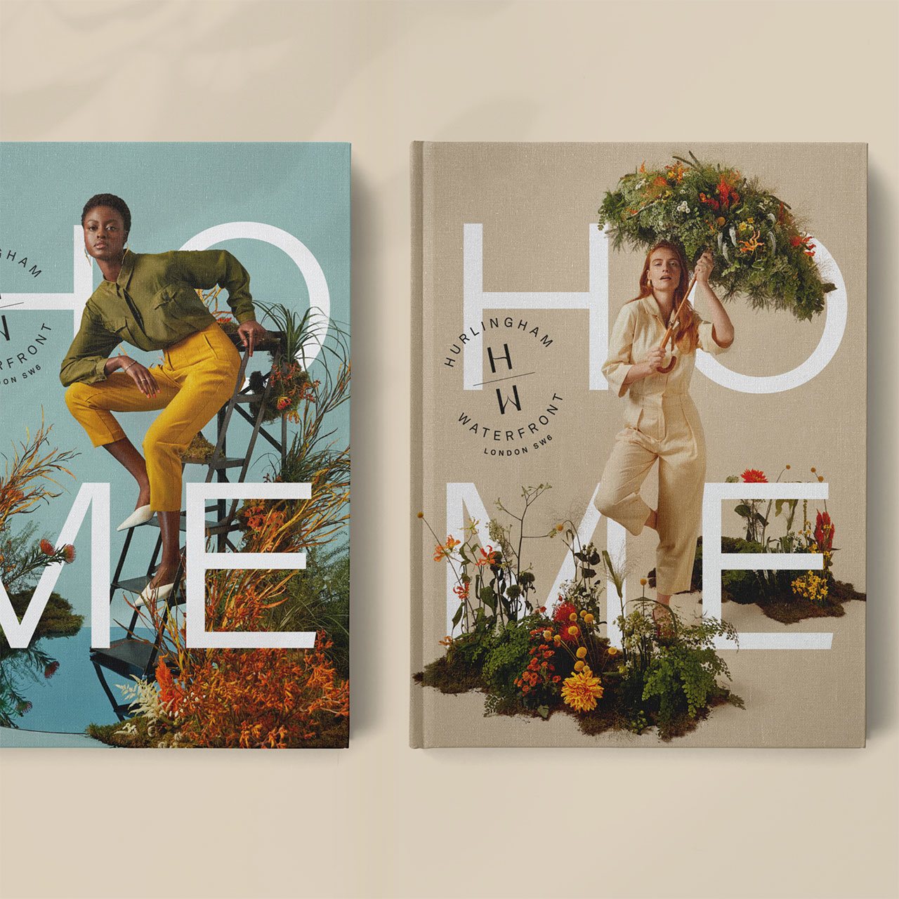 Hurlingham Waterfront brochure covers